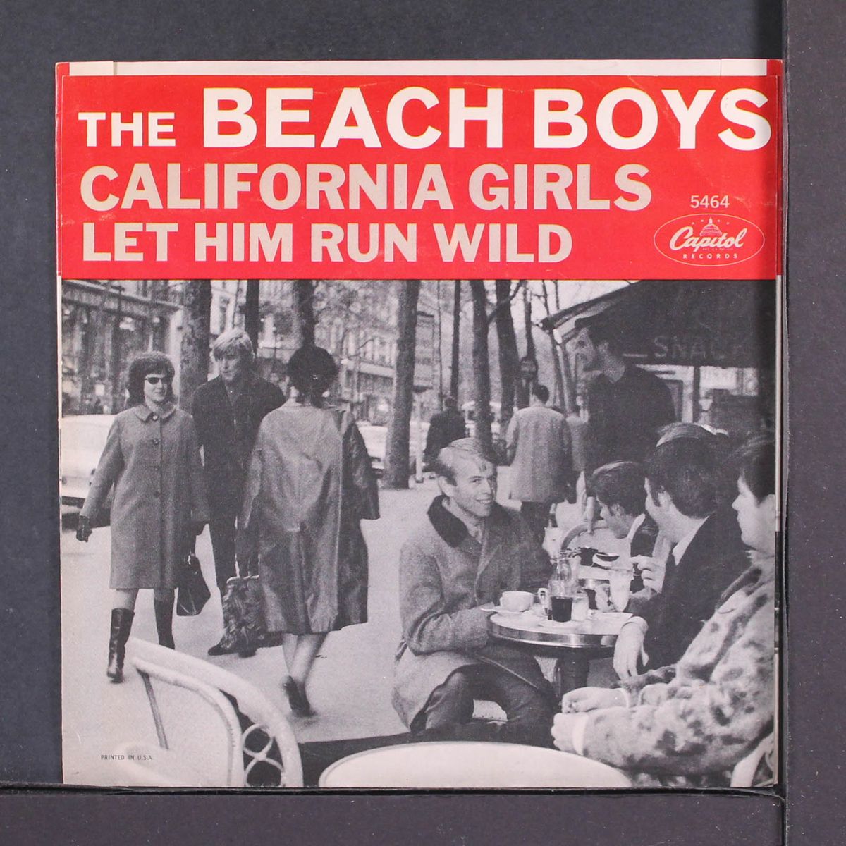 california girls / let him run wild by BEACH BOYS