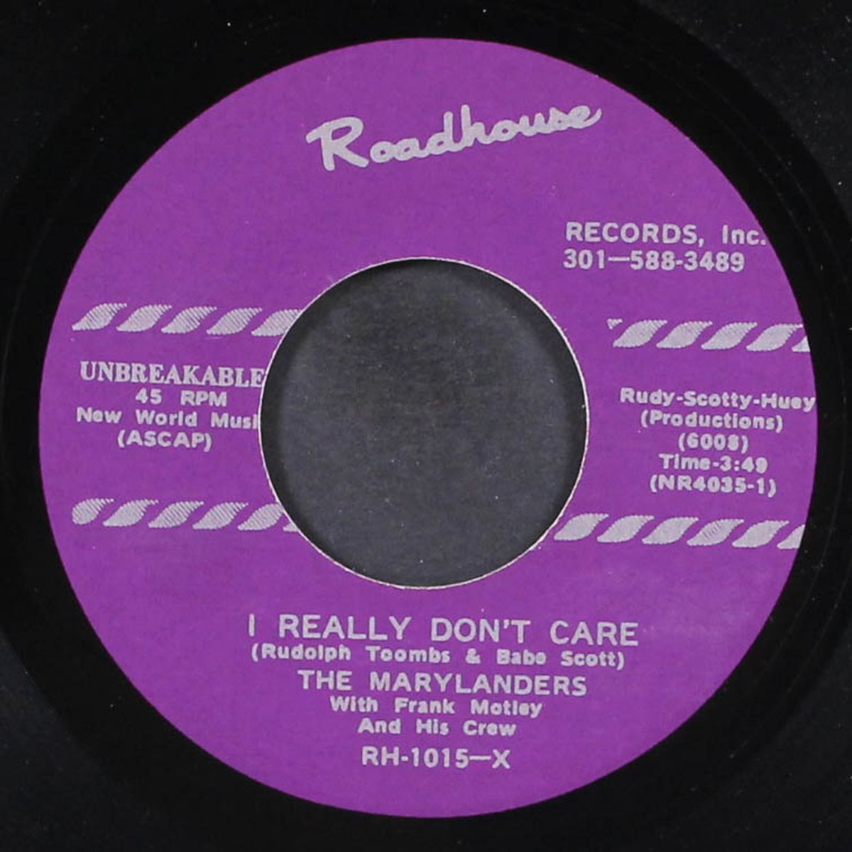 i really don't care / last night by MARYLANDERS