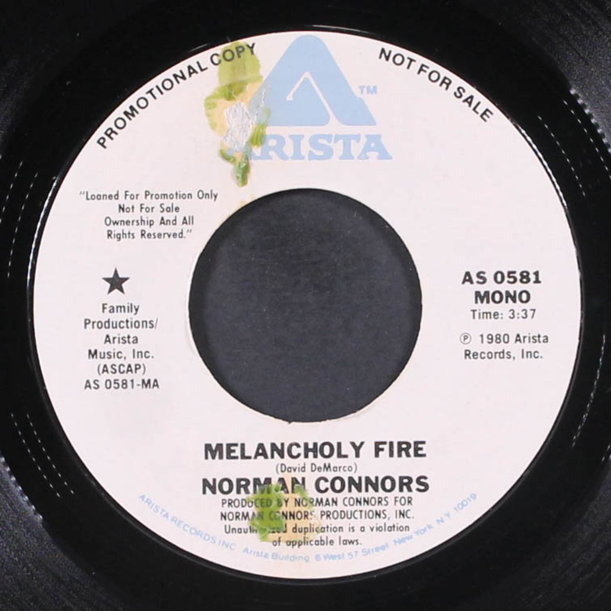 melancholy fire / mono by NORMAN CONNORS
