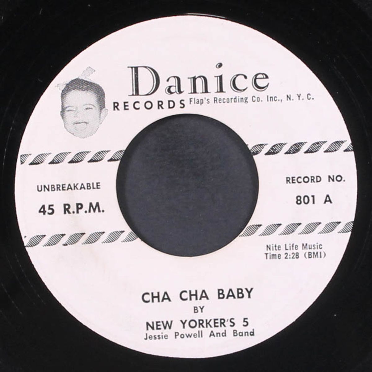 gloria my darling / cha cha baby by NEW YORKER'S 5