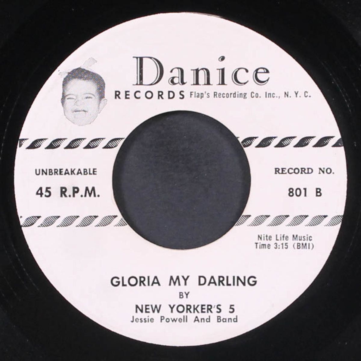 gloria my darling / cha cha baby by NEW YORKER'S 5