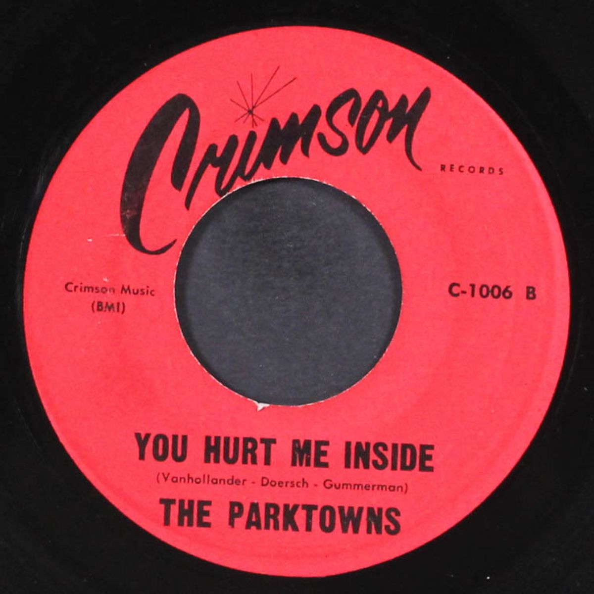 you hurt me inside / that day will never come by PARKTOWNS