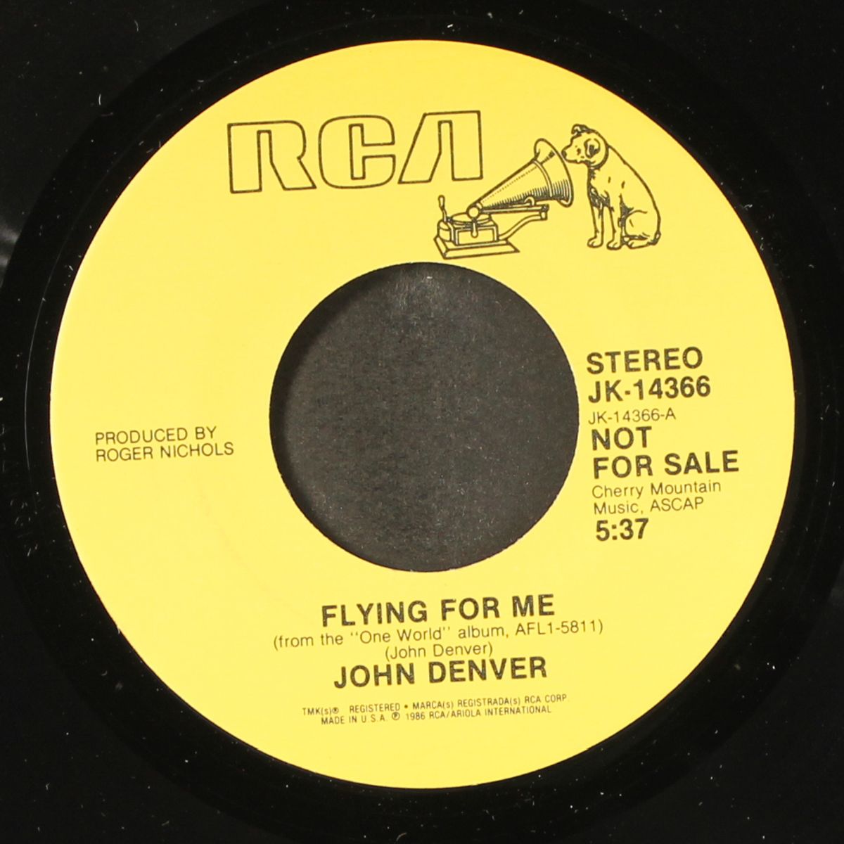 flying for me / same by JOHN DENVER