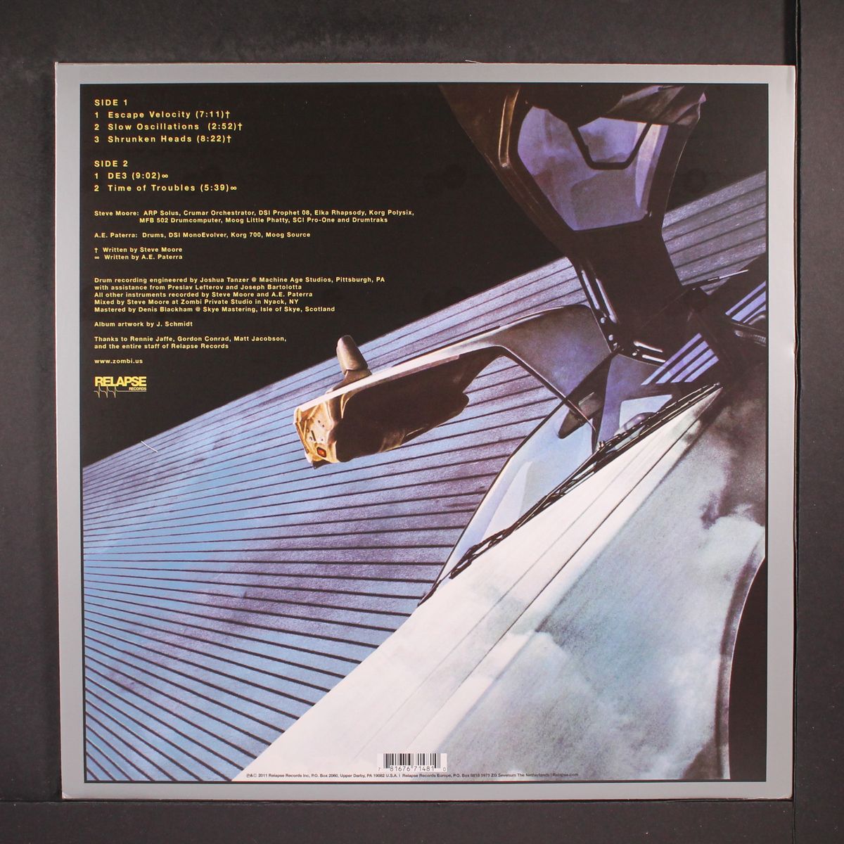 escape velocity by ZOMBI