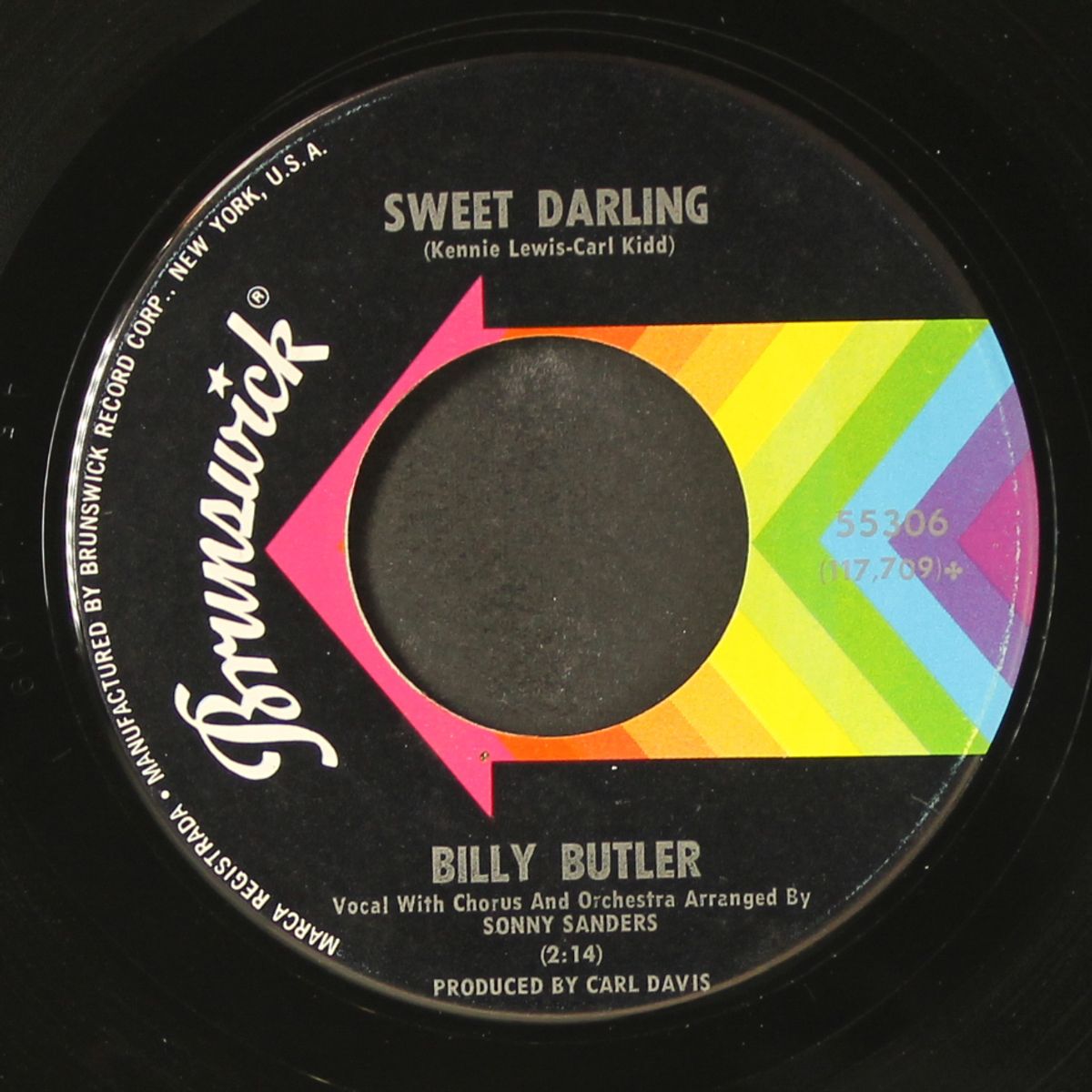 help yourself / sweet darling by BILLY BUTLER