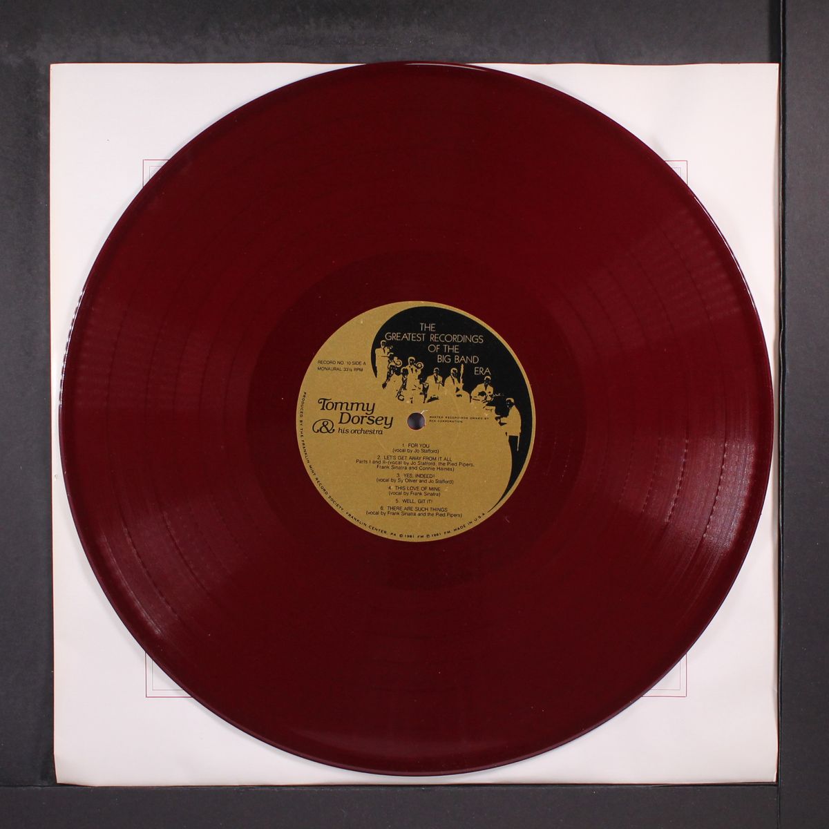 the many sides by TOMMY DORSEY