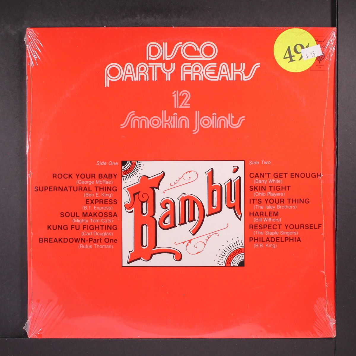 disco party freaks, 12 smokin' joints by VARIOUS