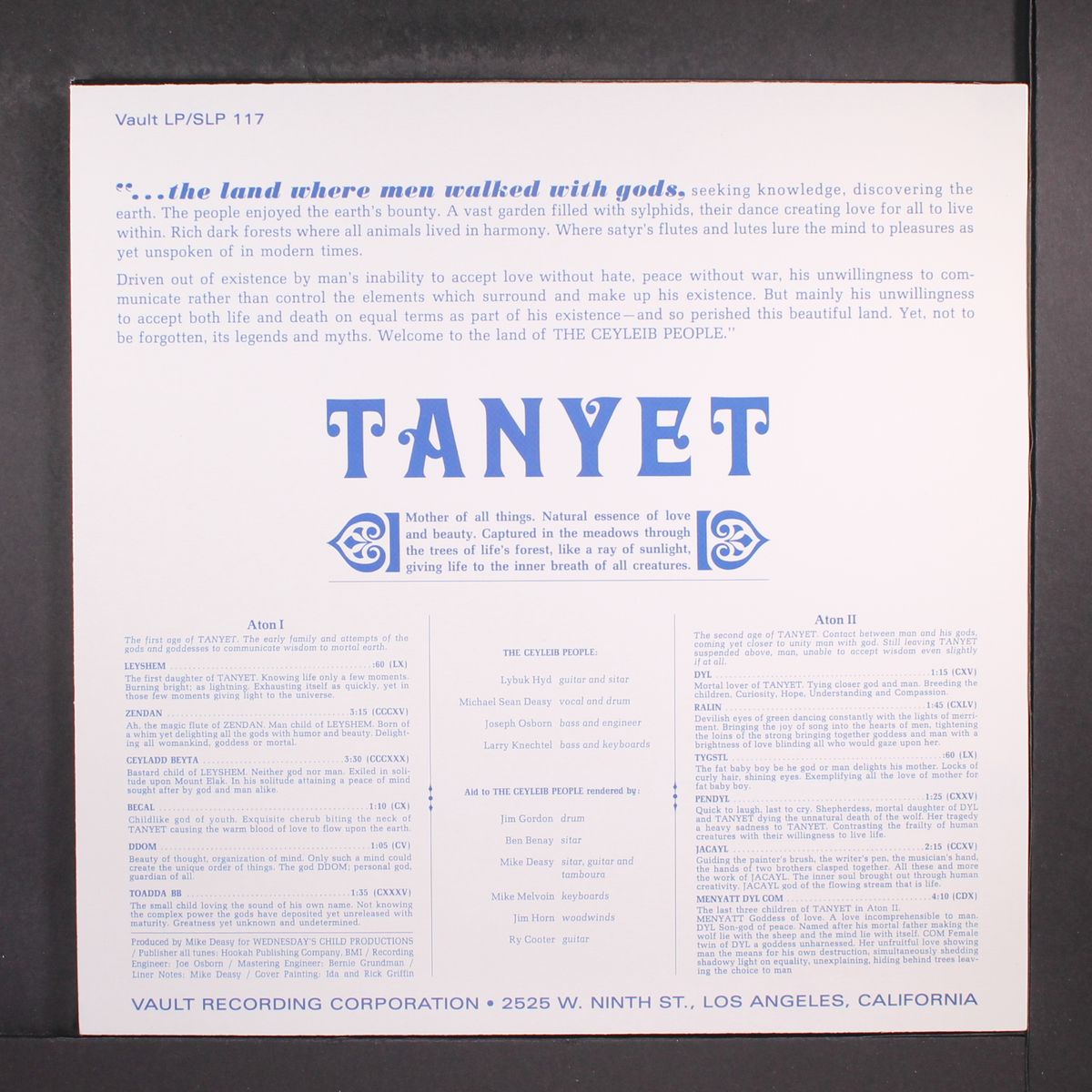 tanyet by CEYLEIB PEOPLE