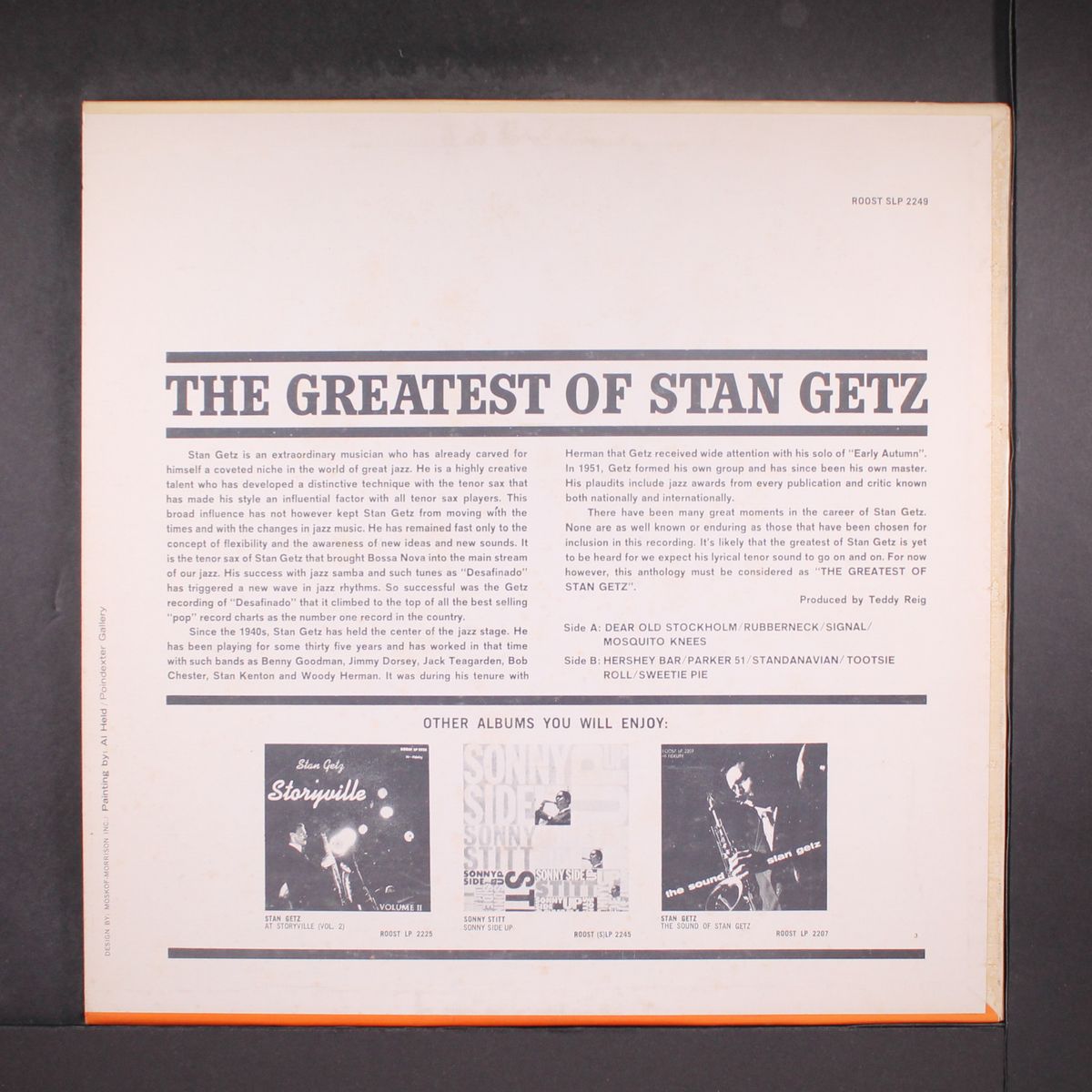 greatest of by STAN GETZ
