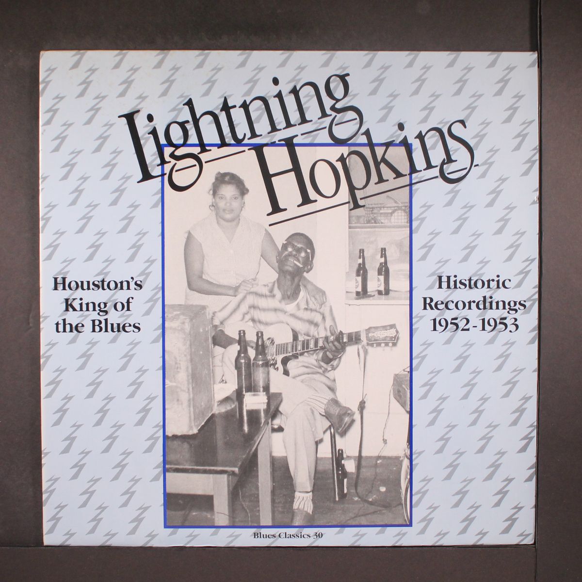 houston's king of the blues by LIGHTNING HOPKINS
