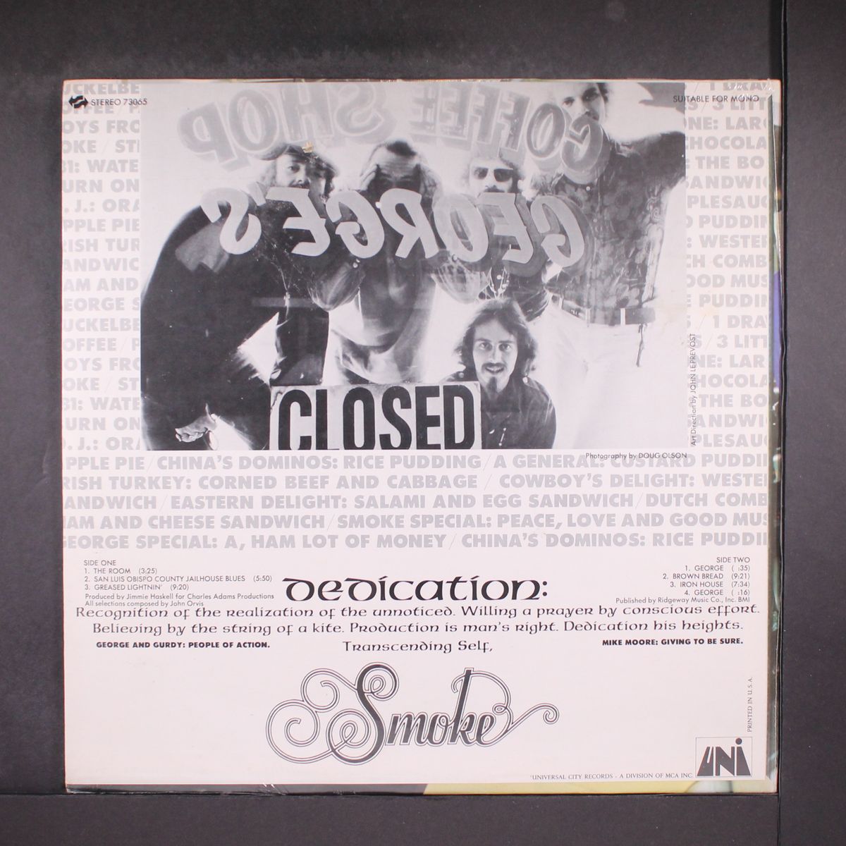 at george's coffee shop by SMOKE
