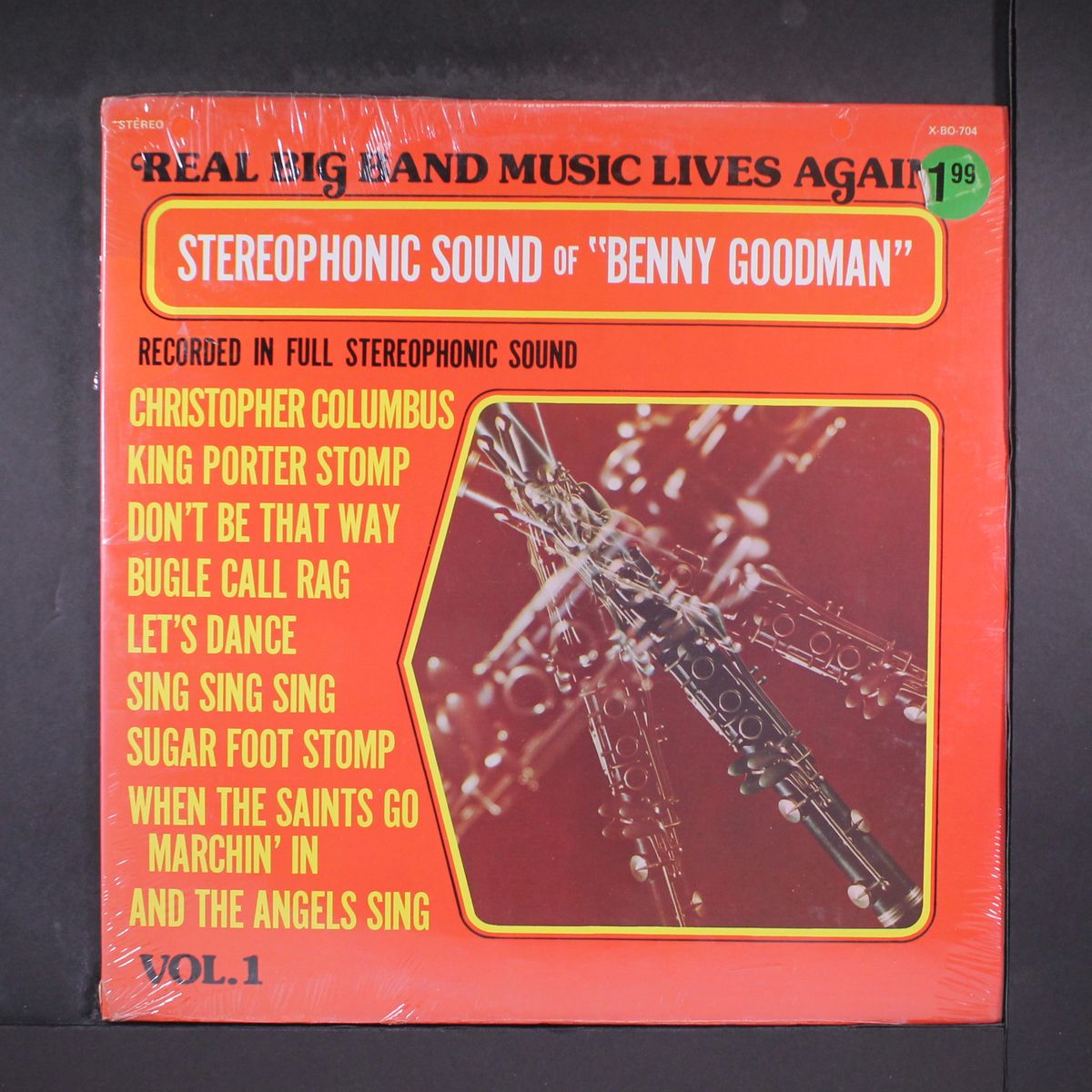 stereophonic sound of benny goodman vol. 1 by BENNY GOODMAN