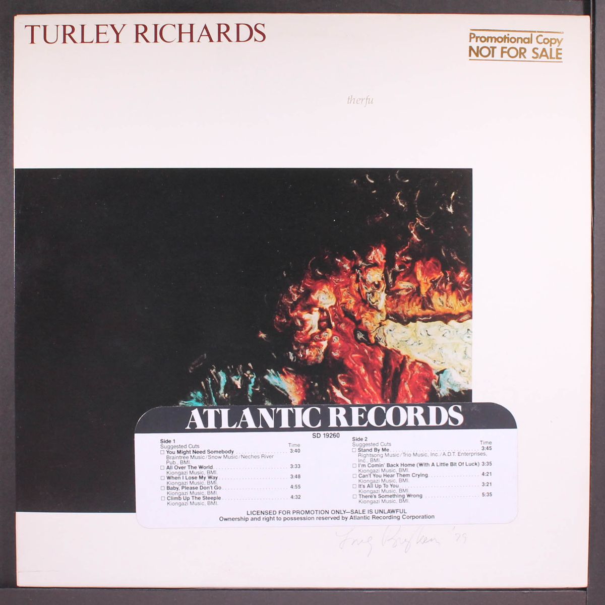 therfu by TURLEY RICHARDS