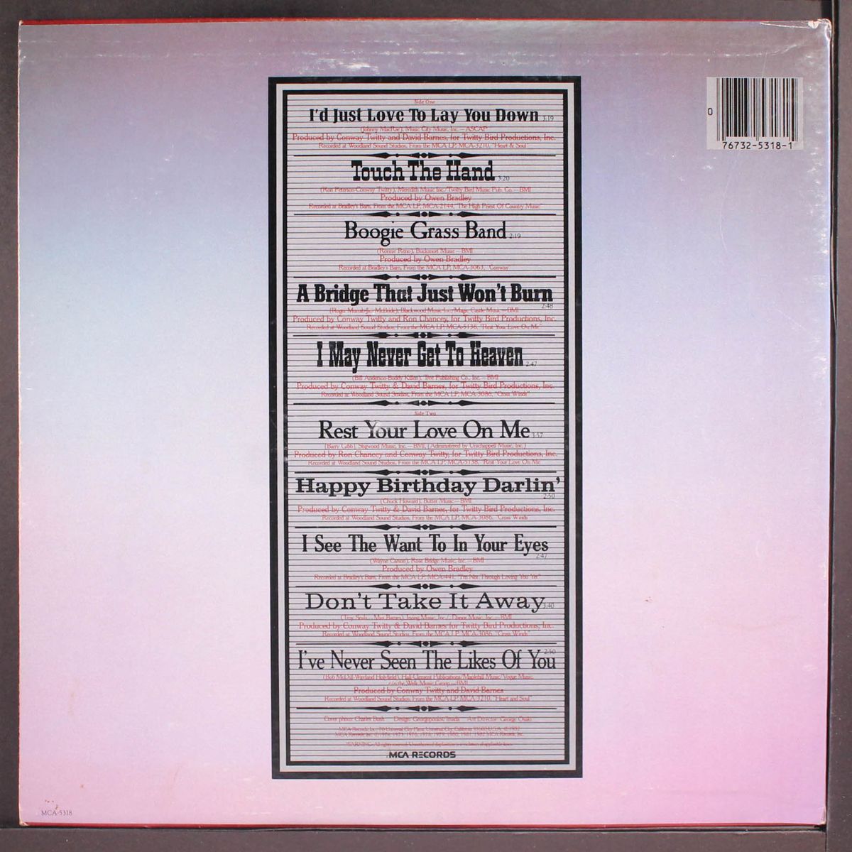 number ones by CONWAY TWITTY