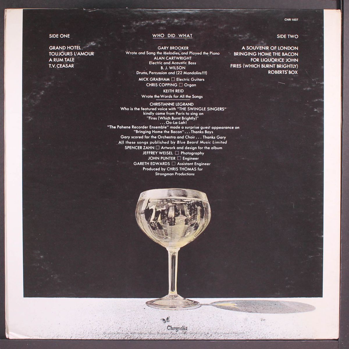 grand hotel by PROCOL HARUM