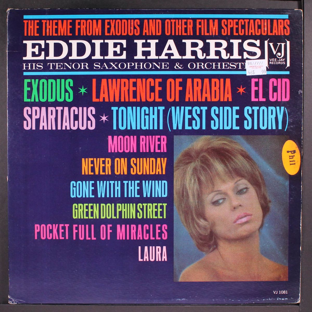 the theme from exodus and other film spectaculars by EDDIE HARRIS
