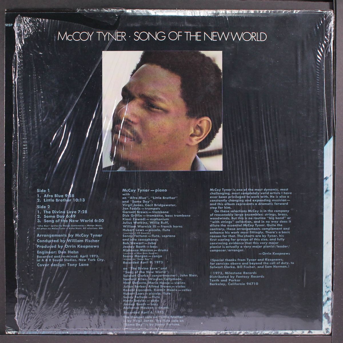 song of the new world by MCCOY TYNER