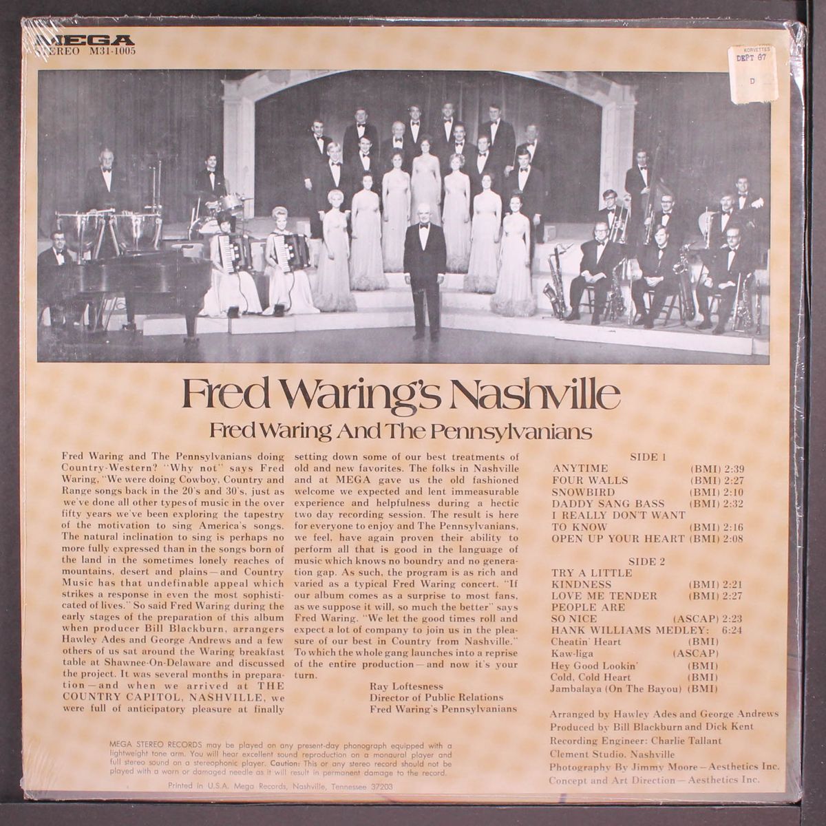 fred waring's nashville by FRED WARING