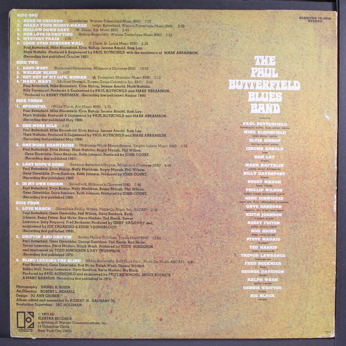 golden butter, best of by PAUL BUTTERFIELD BLUES BAND
