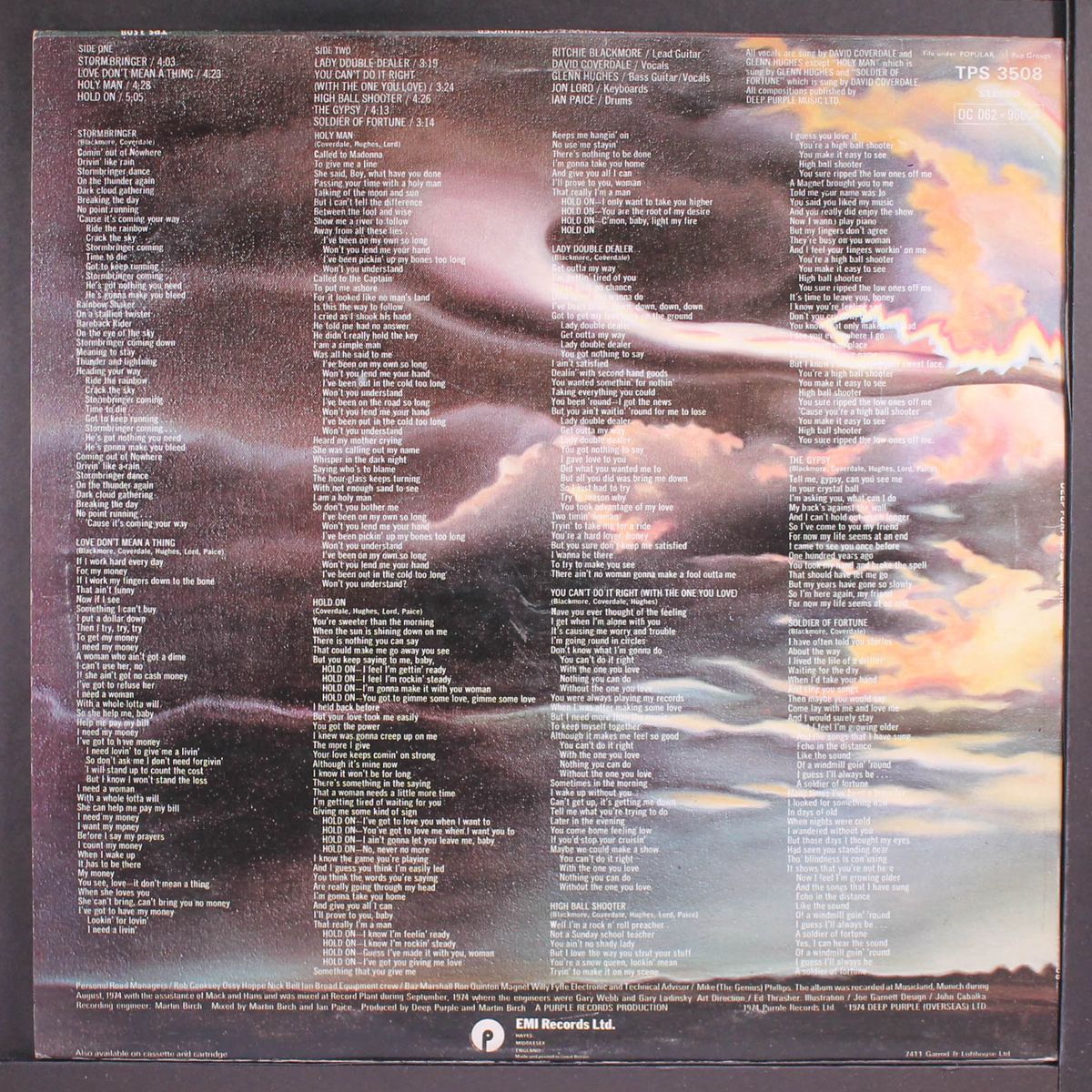 stormbringer by DEEP PURPLE
