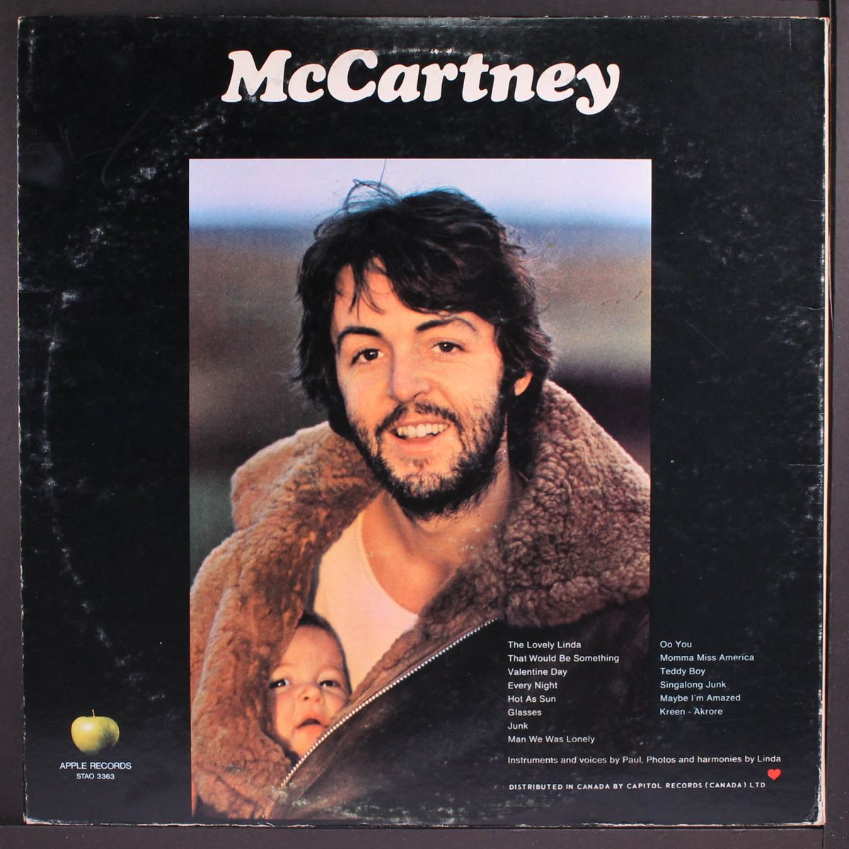 mccartney by PAUL MCCARTNEY