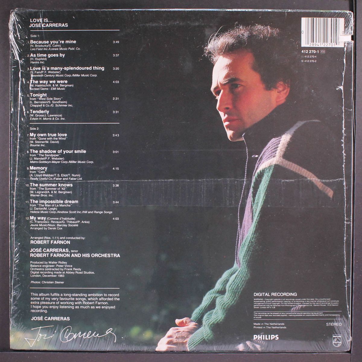 love is by JOSE CARRERAS