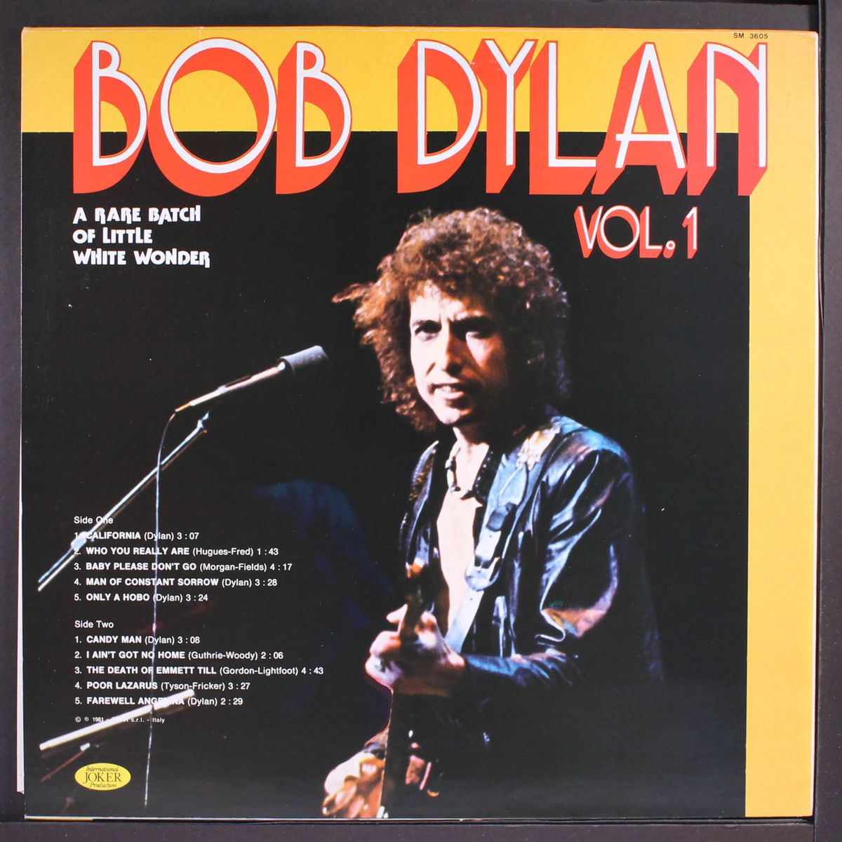a rare batch of little white wonder, vol. 1 by BOB DYLAN