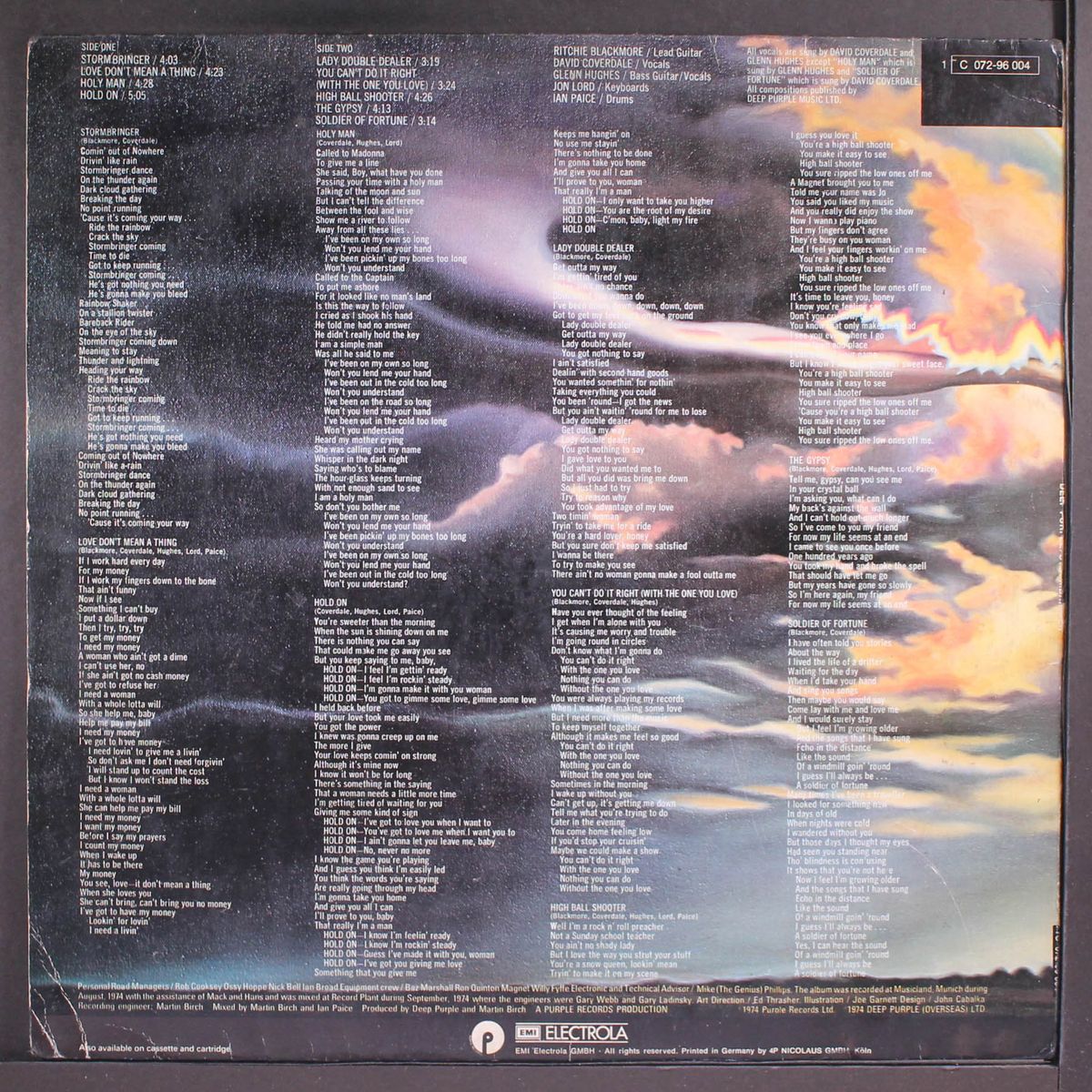 stormbringer by DEEP PURPLE