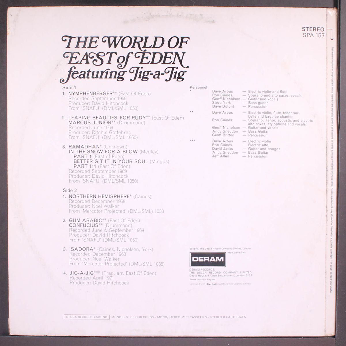 the world of by EAST OF EDEN