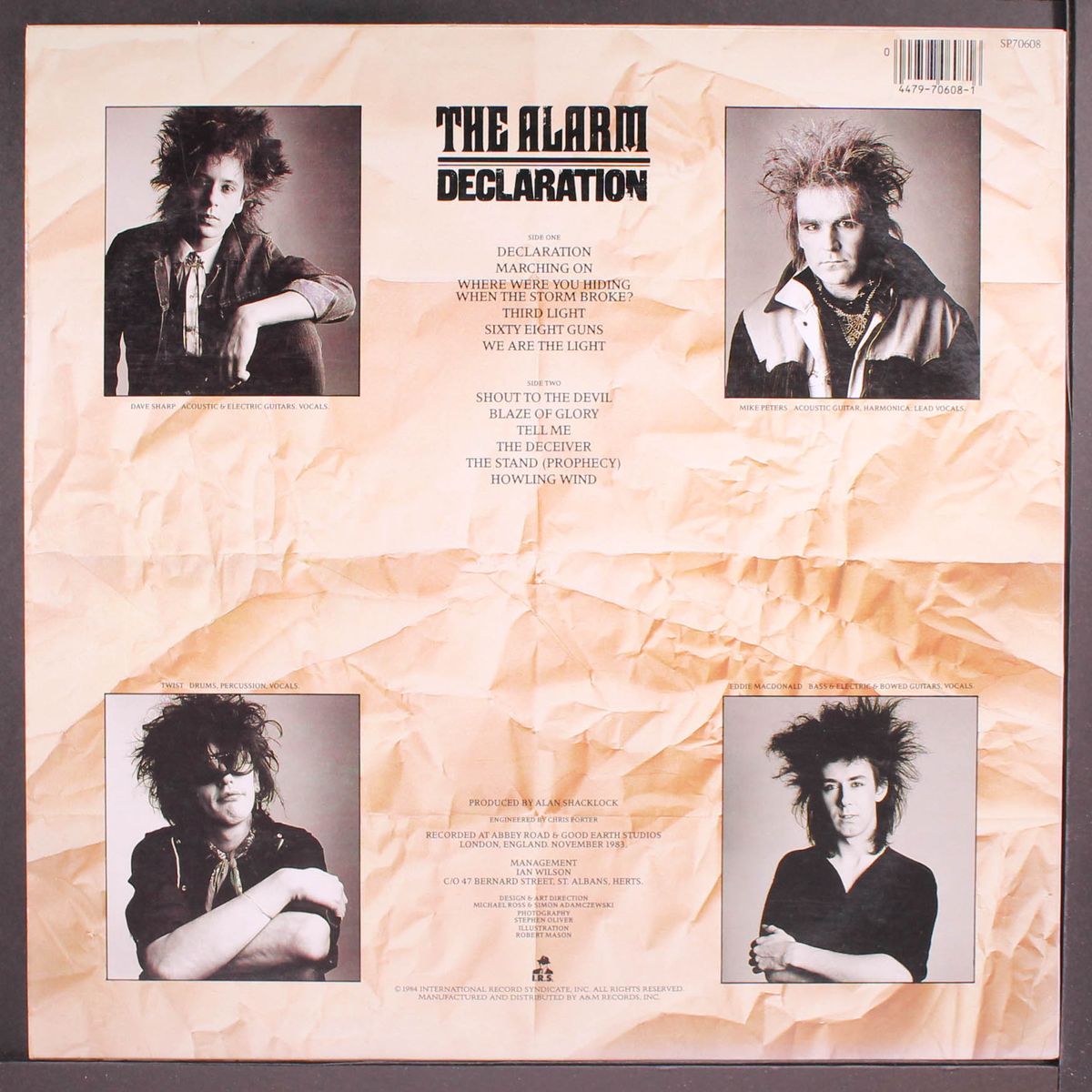 declaration by ALARM