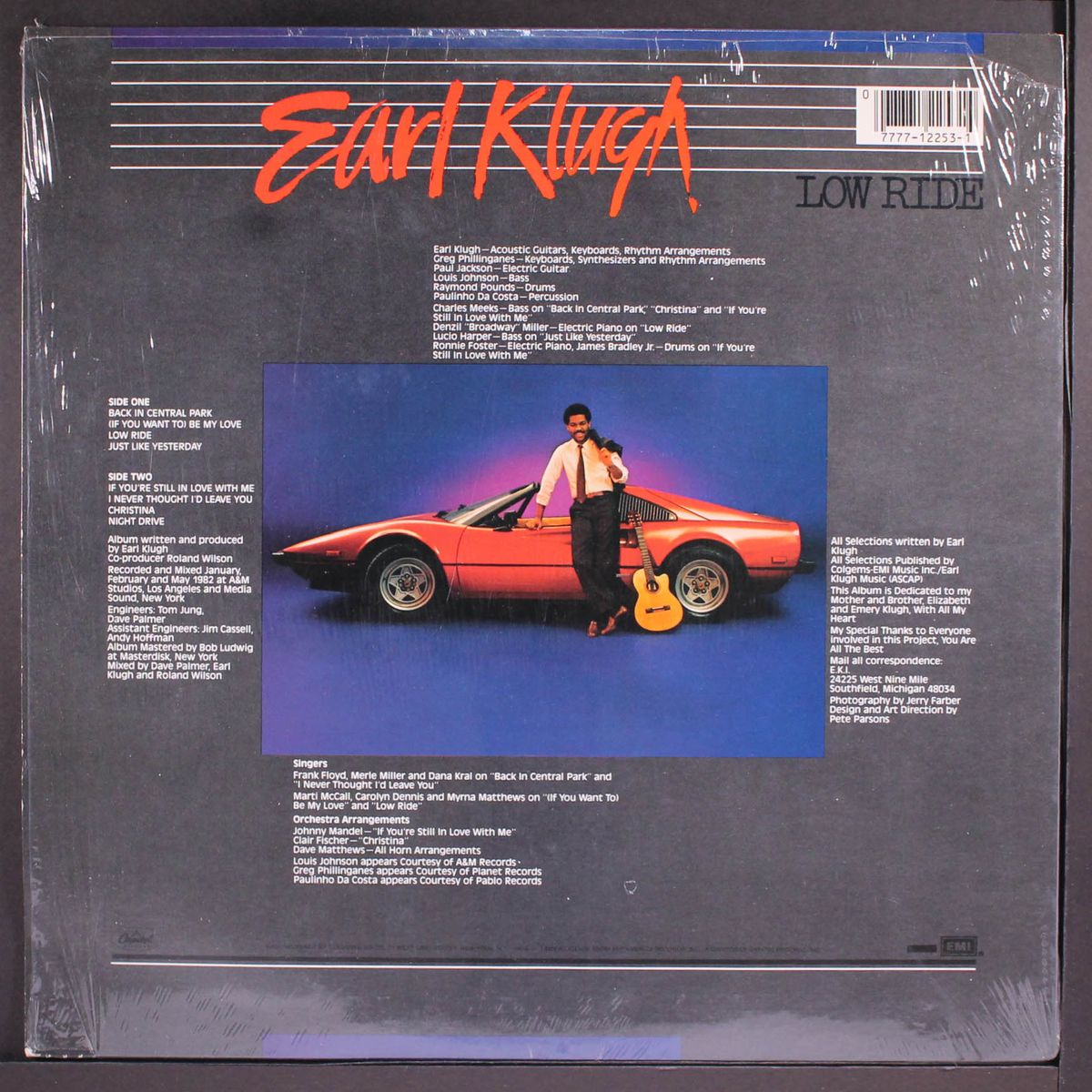 low ride by EARL KLUGH