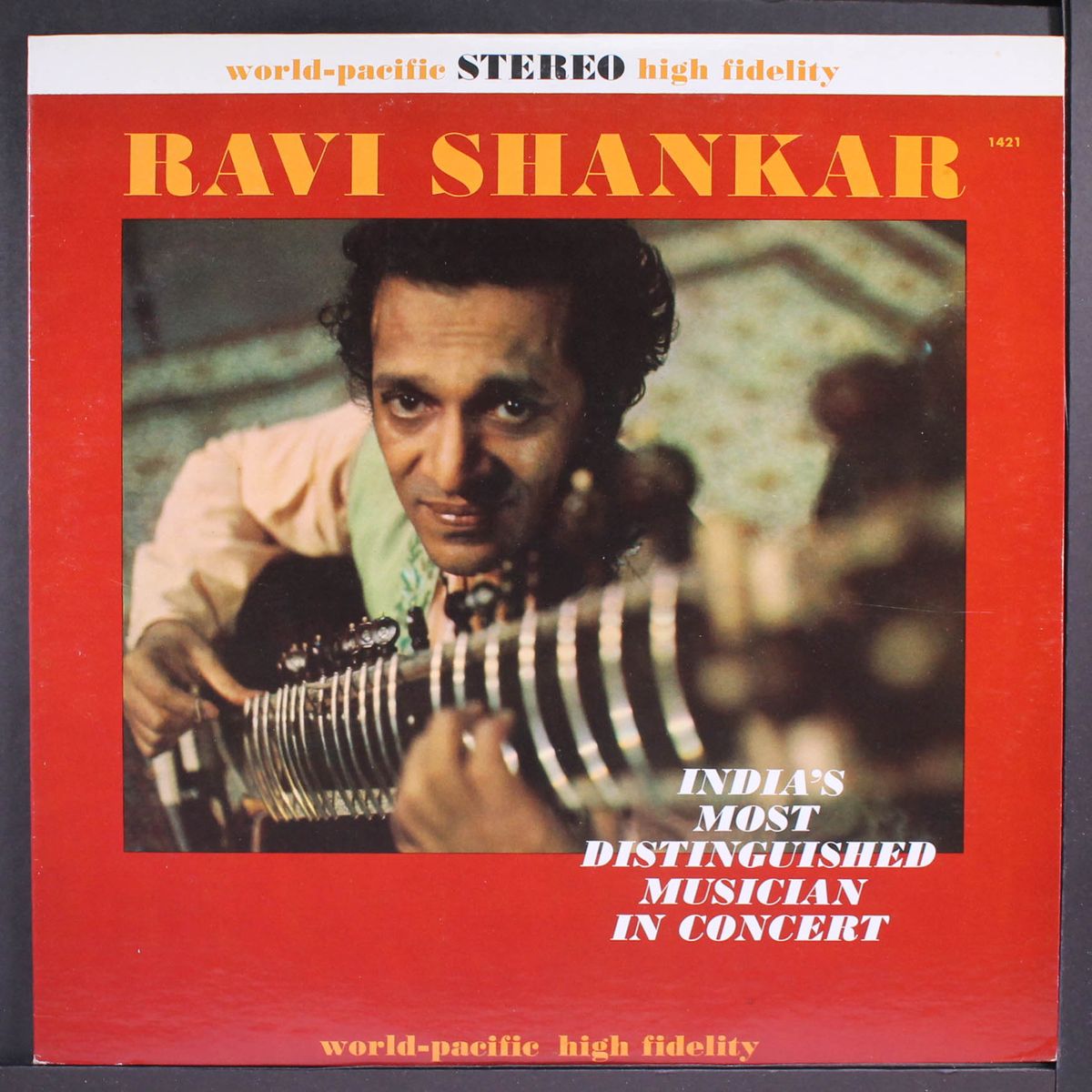 in concert: india's most distinguished musician by RAVI SHANKAR