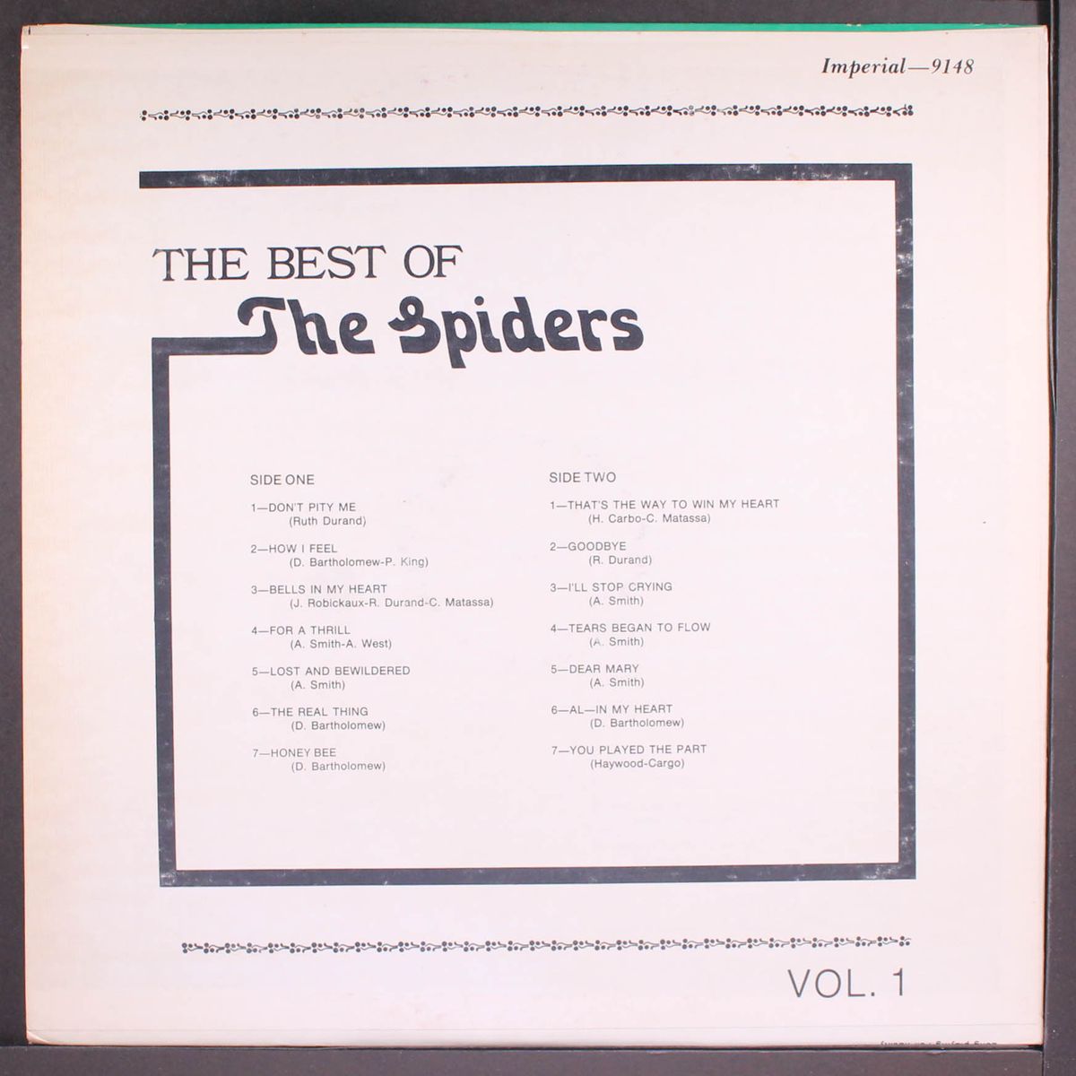 best of, vol. 1 by SPIDERS