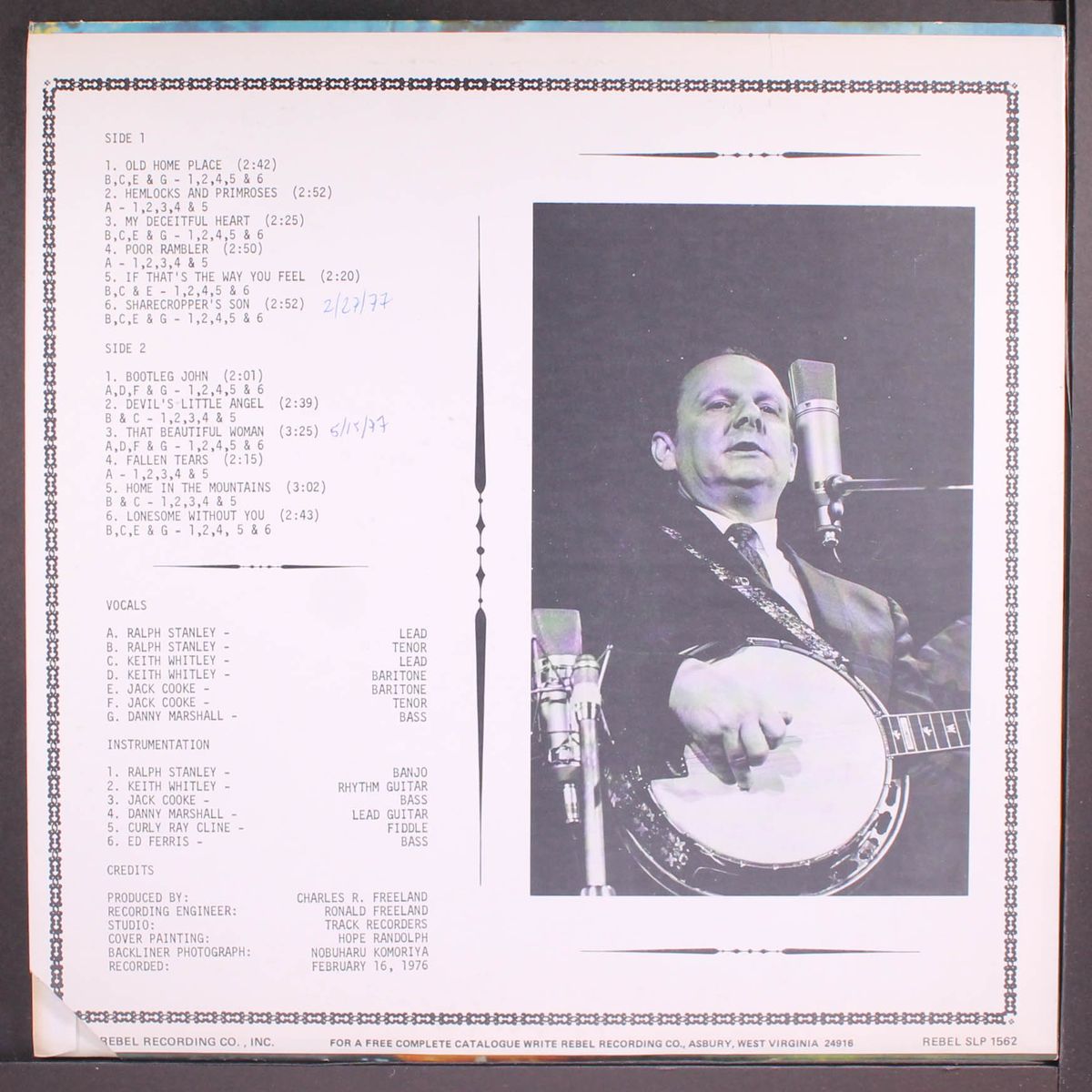 old home place by RALPH STANLEY