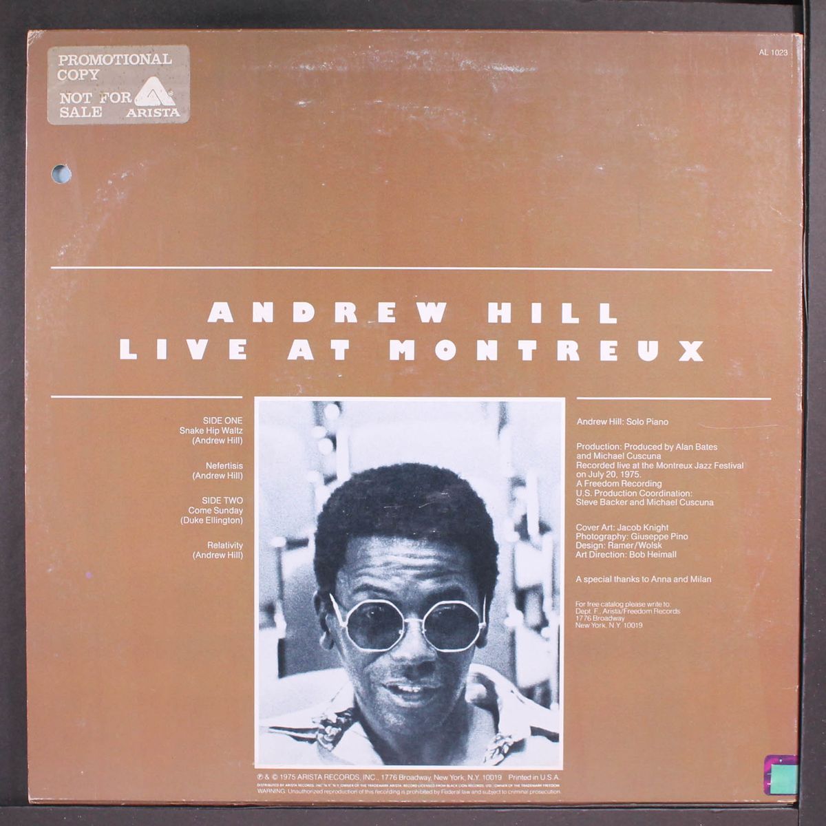 live at montreux by ANDREW HILL