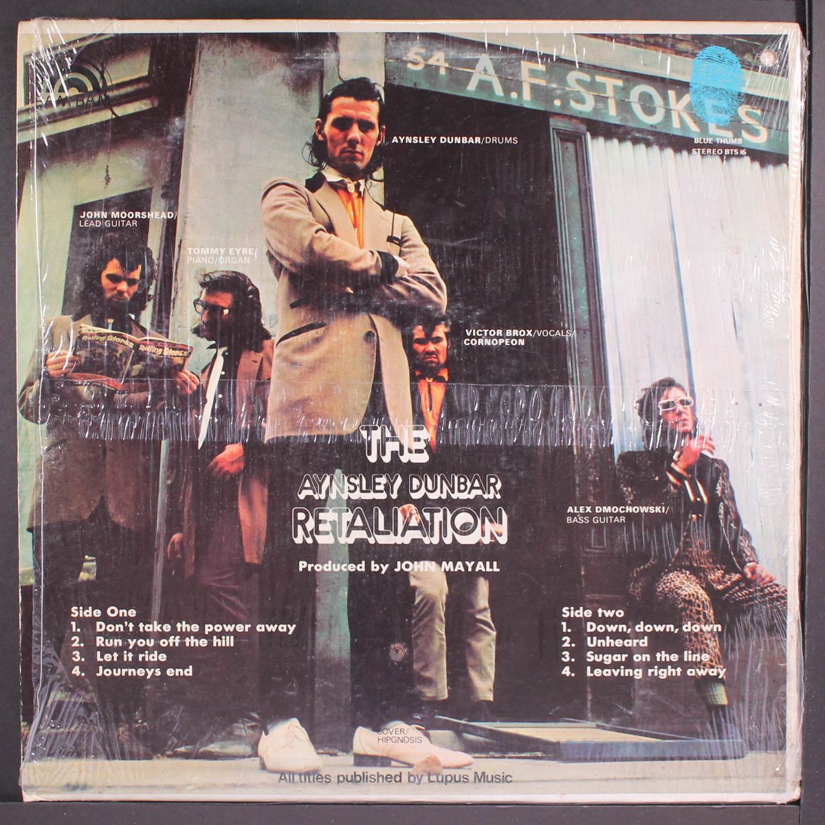 retaliation (to mum...) by AYNSLEY DUNBAR RETALIATION