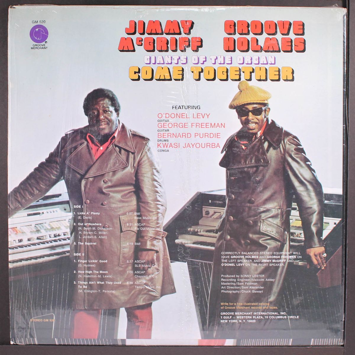 come together by JIMMY MCGRIFF & GROOVE HOLMES