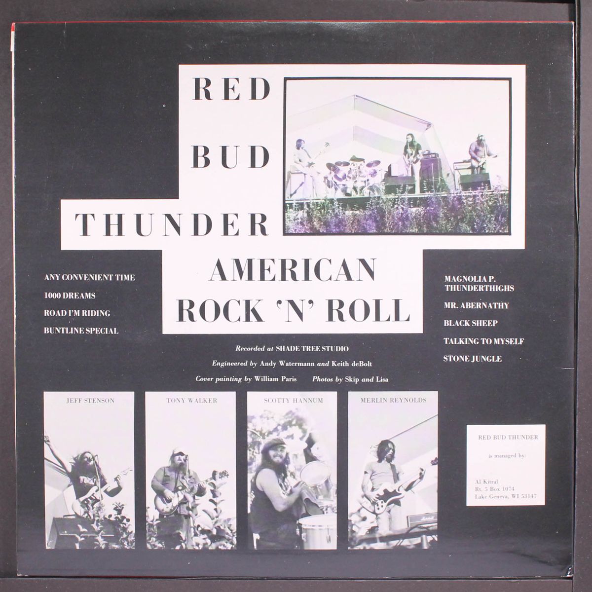american rock & roll by RED BUD THUNDER