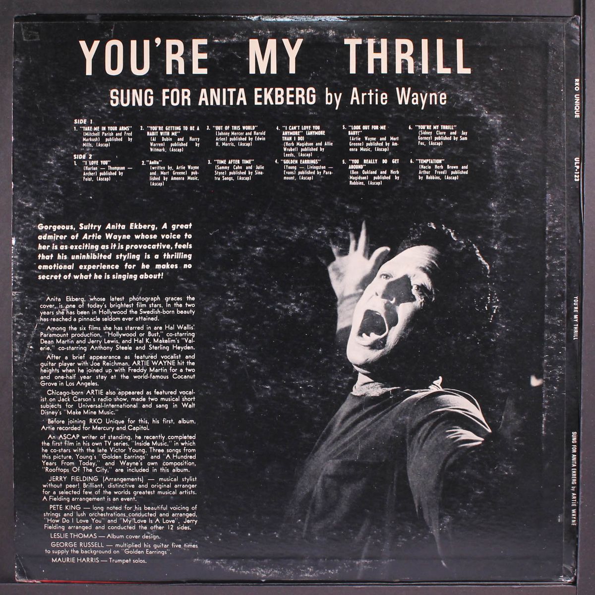 you're my thrill by ARTIE WAYNE