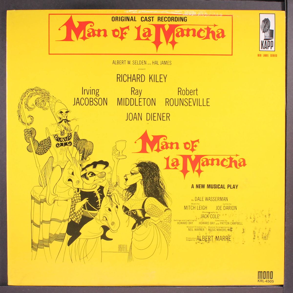 man of la mancha by ORIGINAL CAST