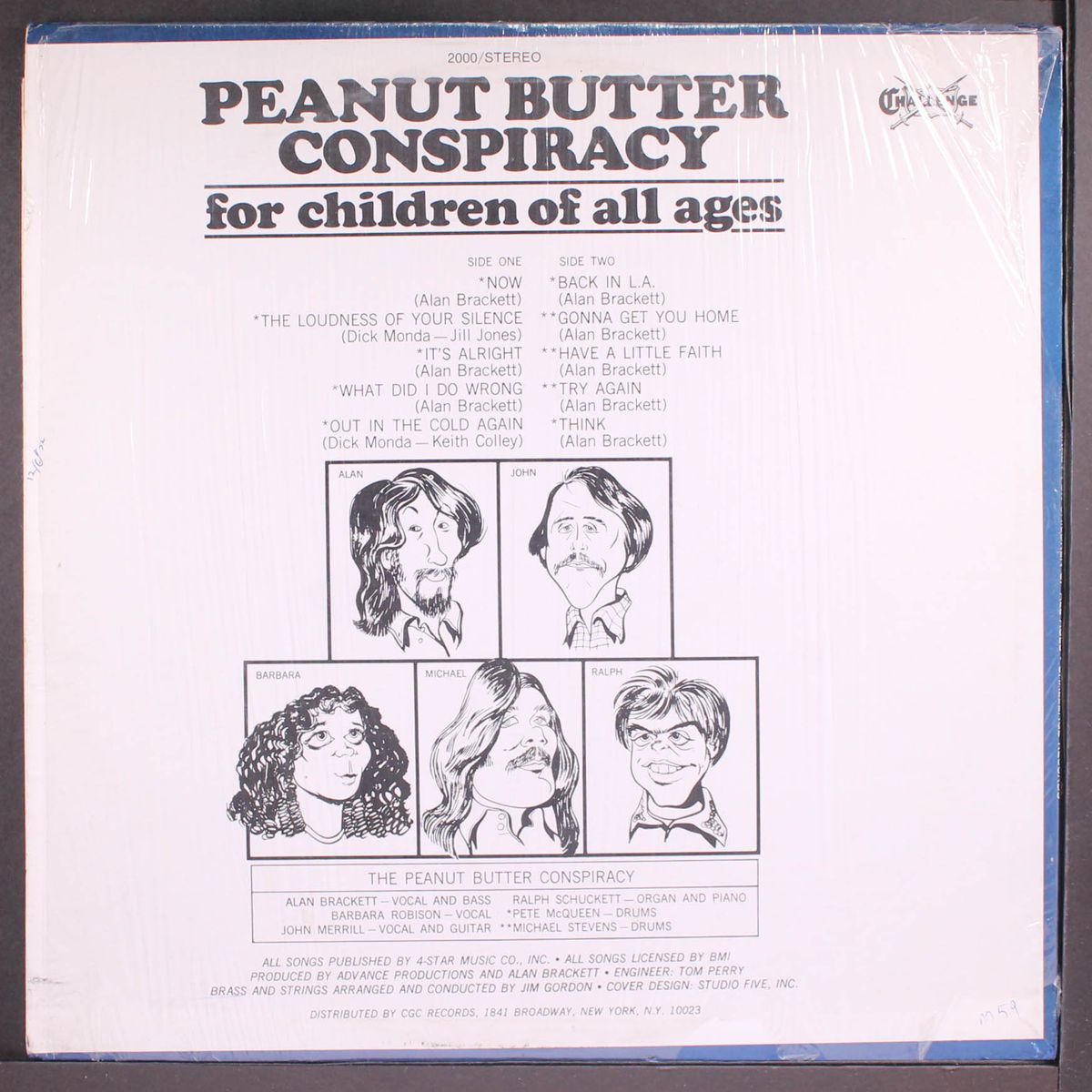 for children of all ages by PEANUT BUTTER CONSPIRACY