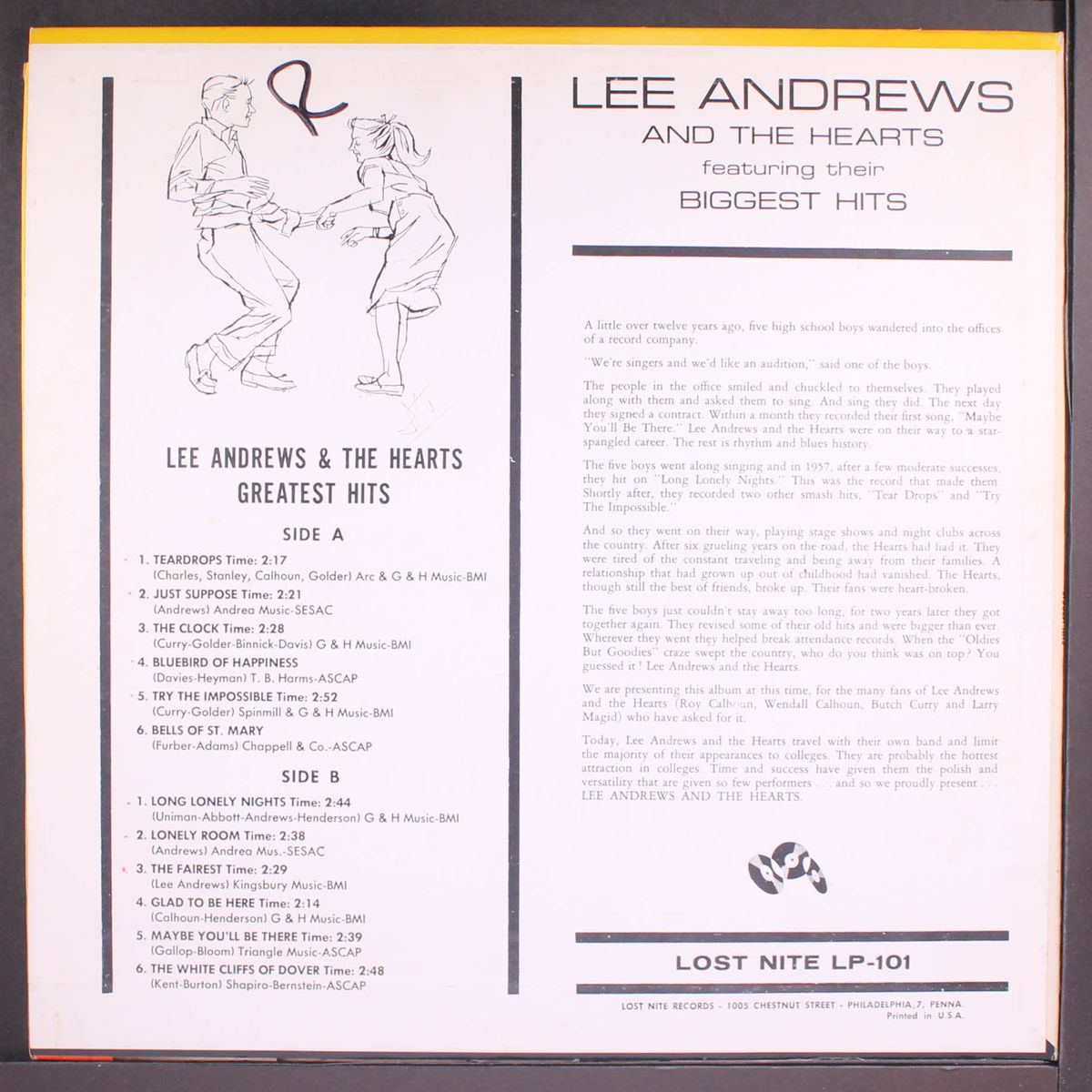 biggest hits by LEE ANDREWS & HEARTS