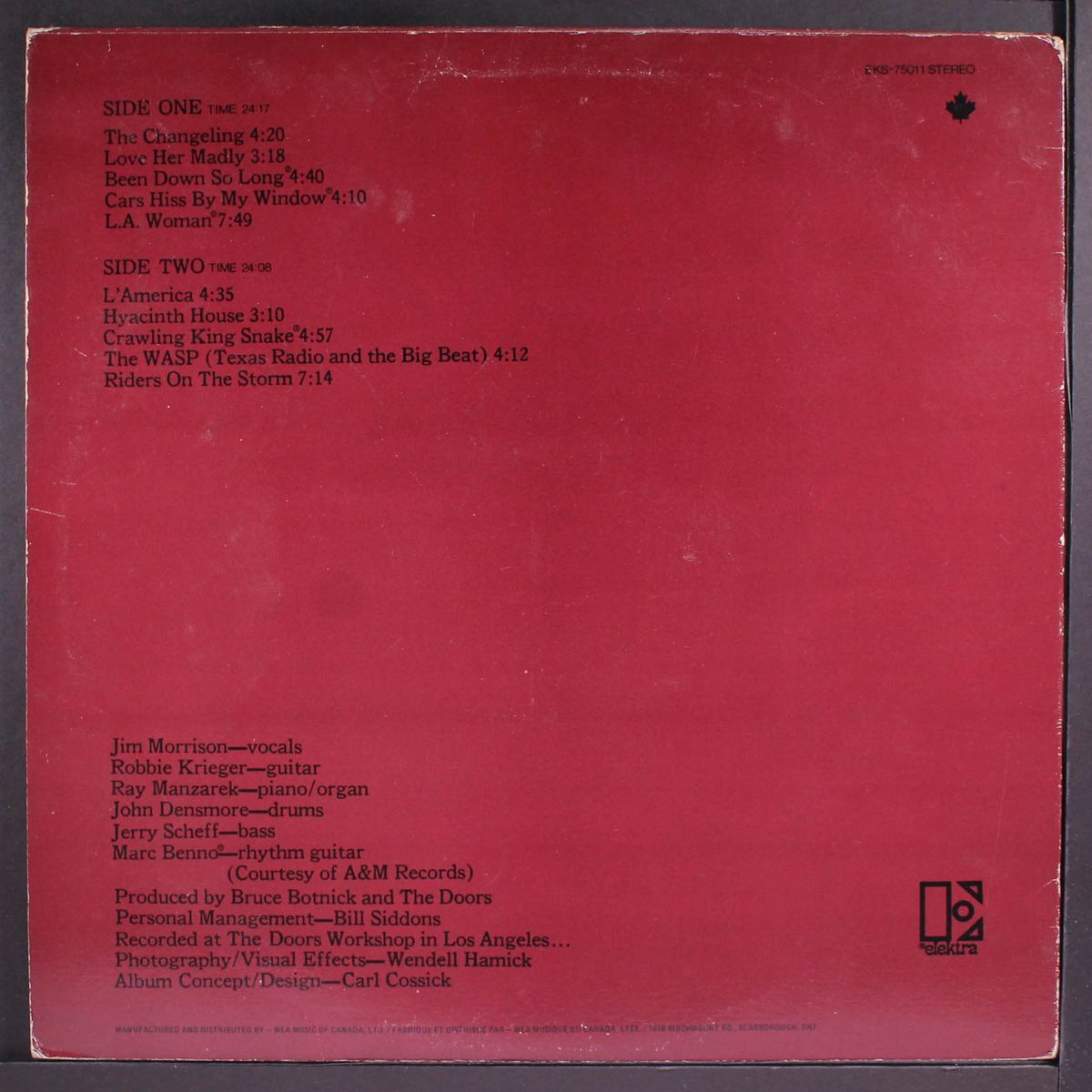 l.a. woman by DOORS