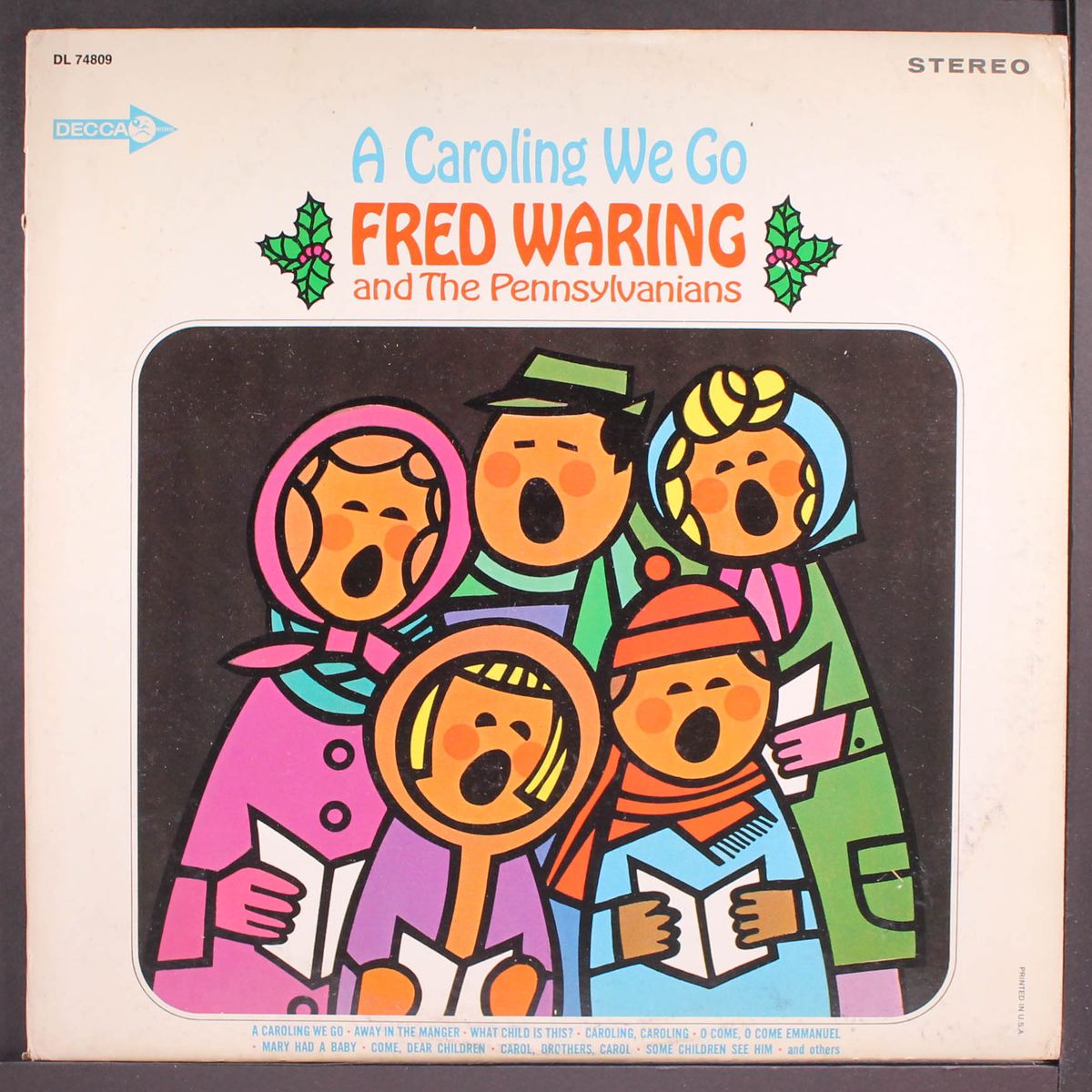 a caroling we go by FRED WARING