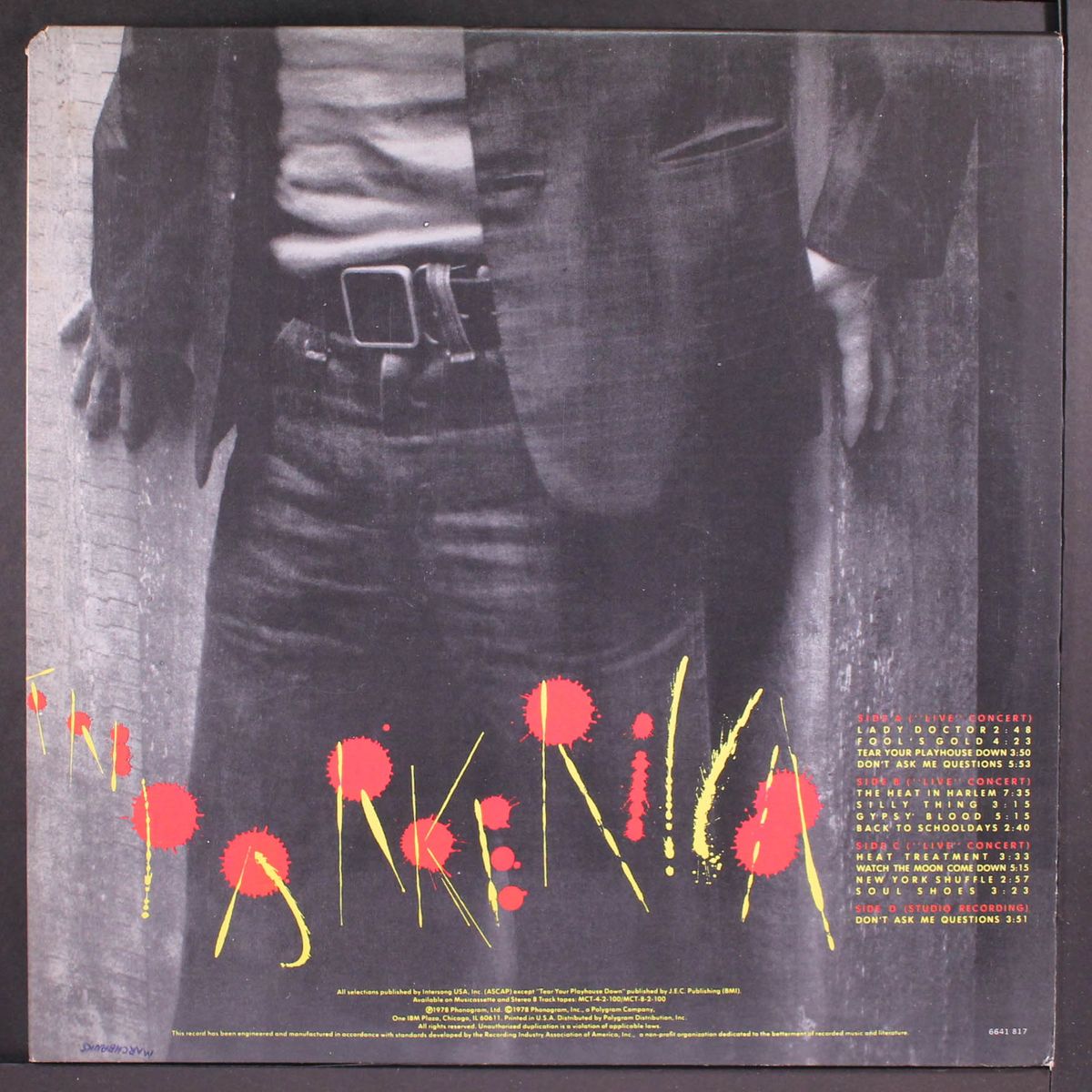 the parkerilla by GRAHAM PARKER