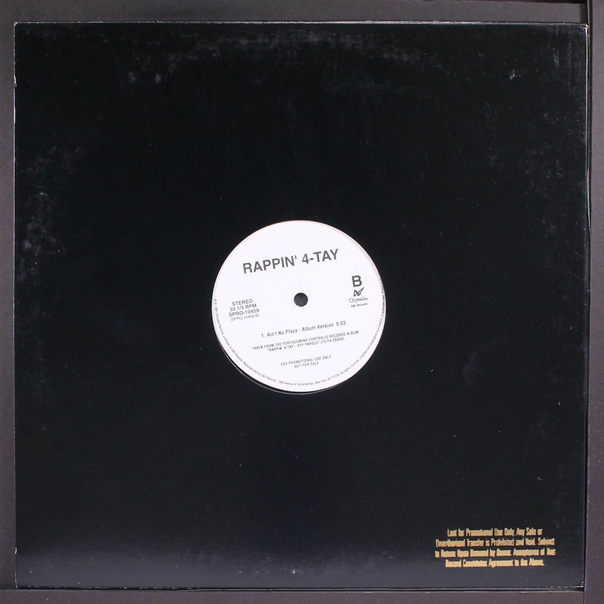 ain't no playa / instro by RAPPIN' 4-TAY
