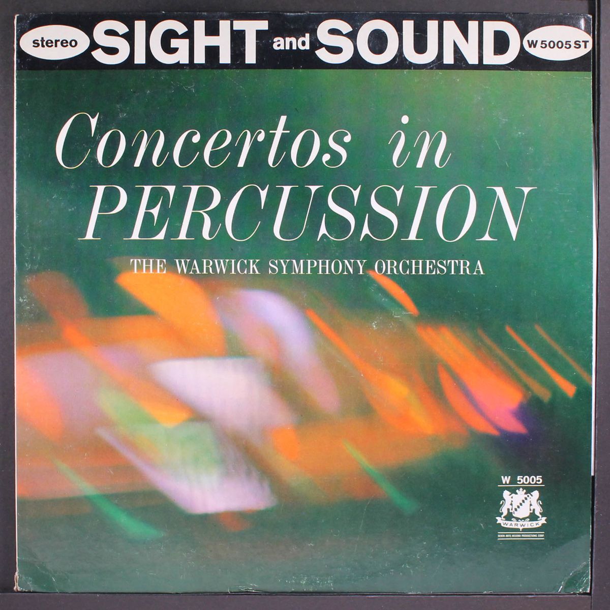 concertos in percussion by WARWICK SYMPHONY ORCHESTRA