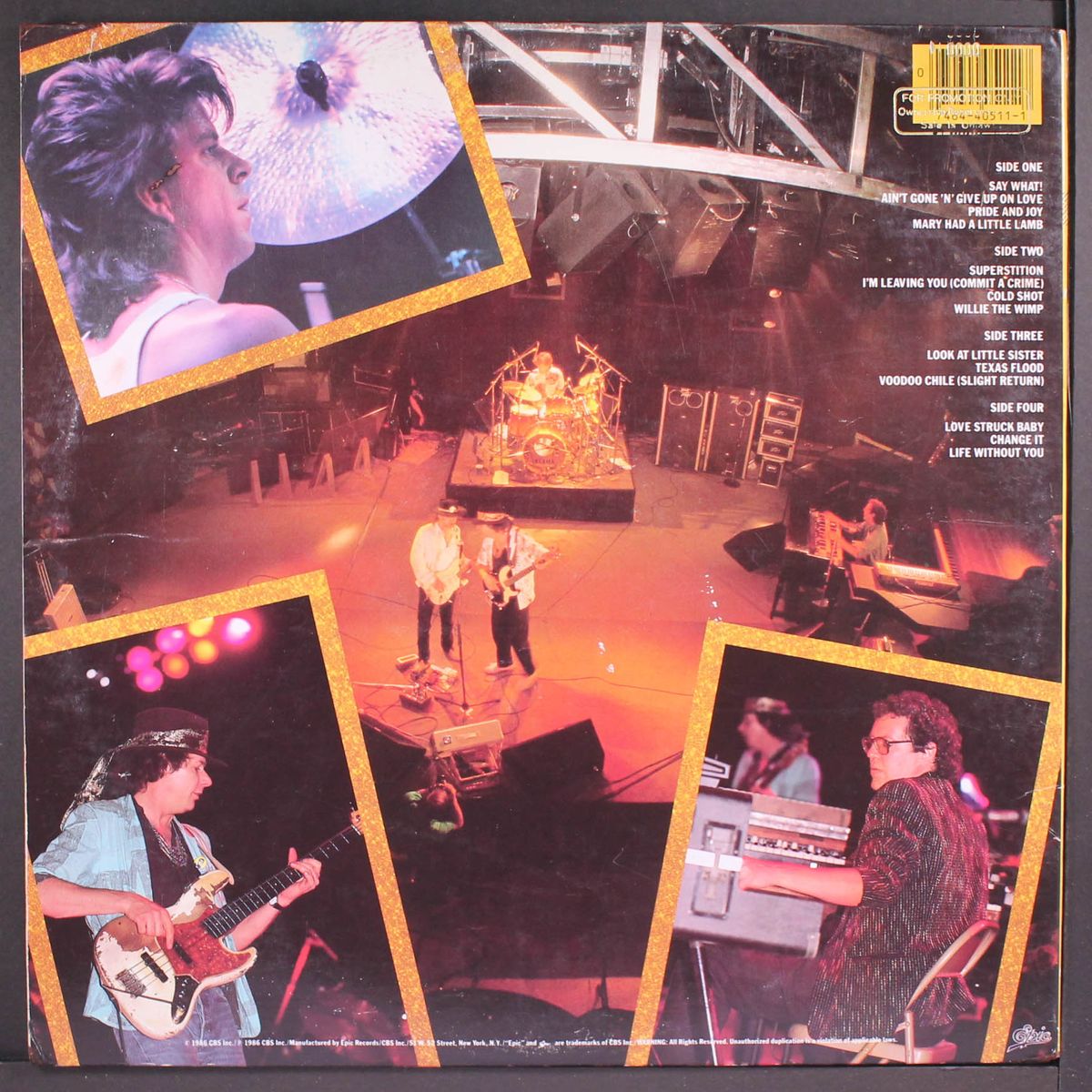 live alive by STEVIE RAY VAUGHAN