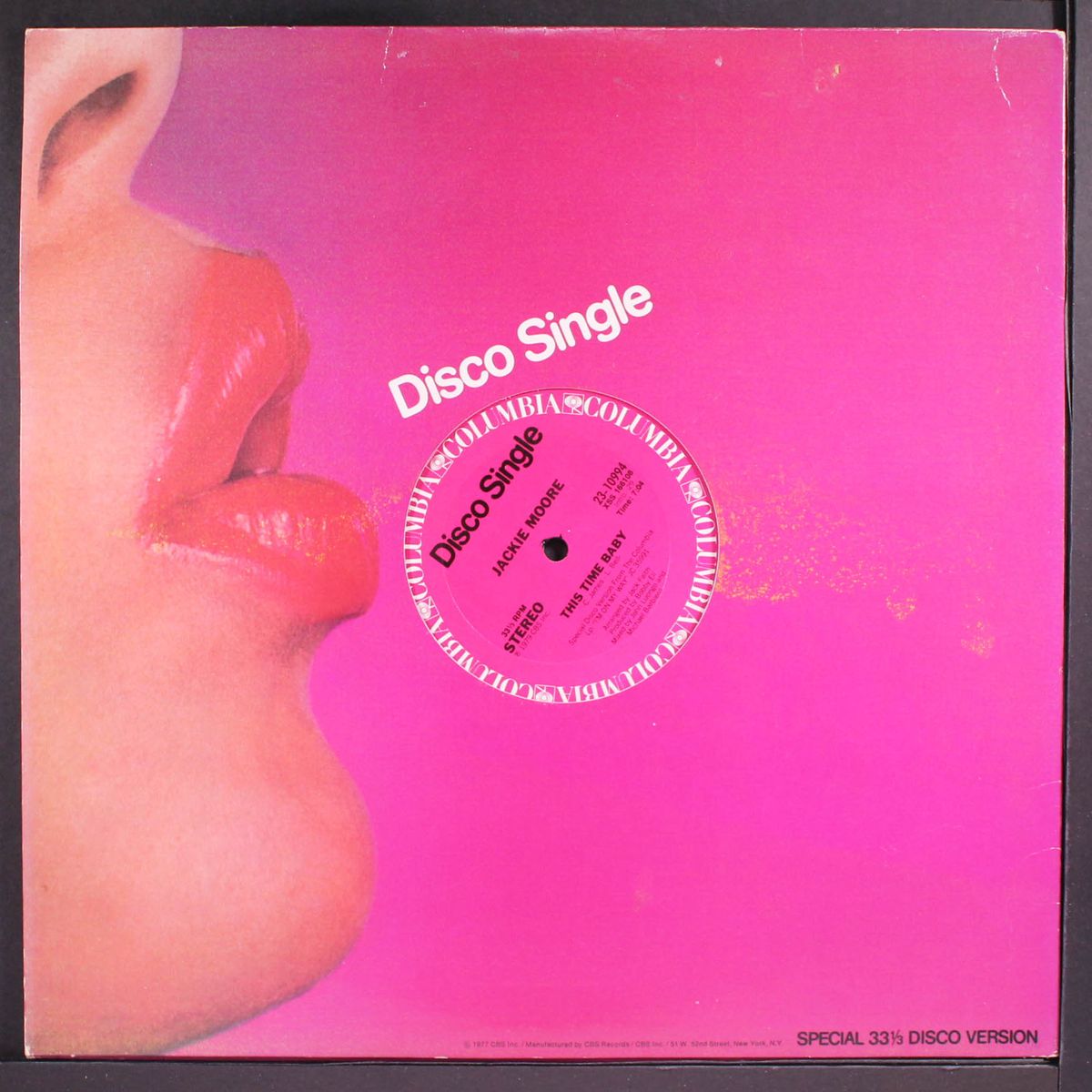this time baby / let's go somewhere & make love by JACKIE MOORE