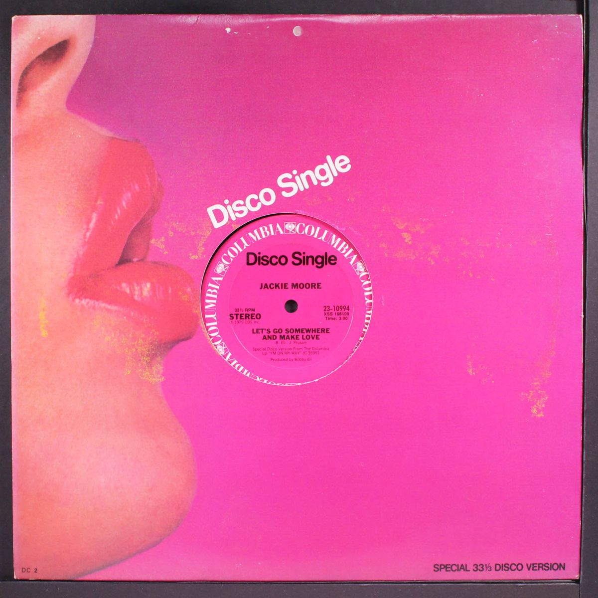 this time baby / let's go somewhere & make love by JACKIE MOORE